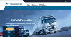 Desktop Screenshot of abclogistic.com